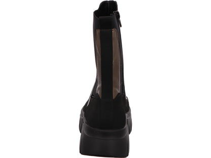 Rieker Damen Stiefel  in schwarz-bunt-kombiniert