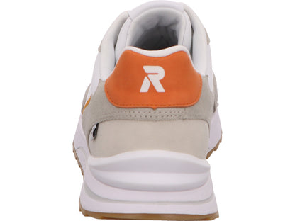 Rieker Damen Sneaker Evolution in weiß-bunt-kombiniert