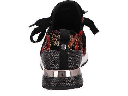 La Strada Damen Sneaker  in schwarz-bunt-kombiniert