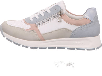 Remonte Damen Sneaker  in weiß-bunt-kombiniert