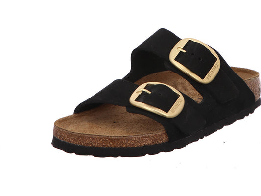 Birkenstock Damen Pantolette Arizona Bick Buckle in schwarz