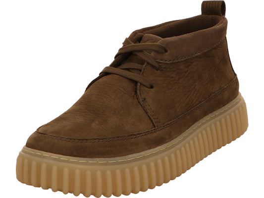 Clarks Torhill Lacehi-herenlaarzen in kaki