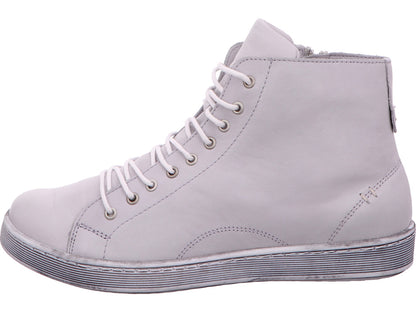 Andrea Conti dameslaarzen in lichtgrijs