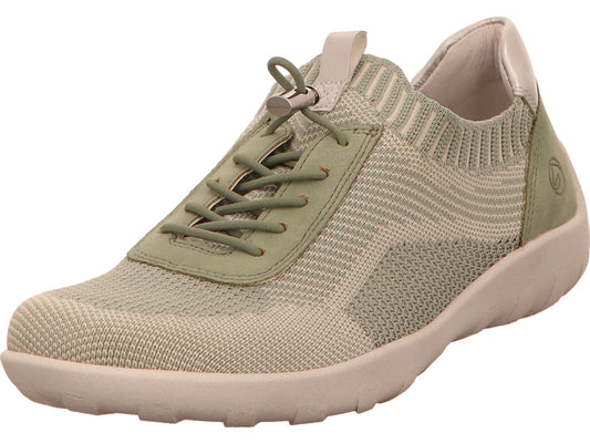 Remonte Damen Sneaker  in grün-bunt-kombiniert