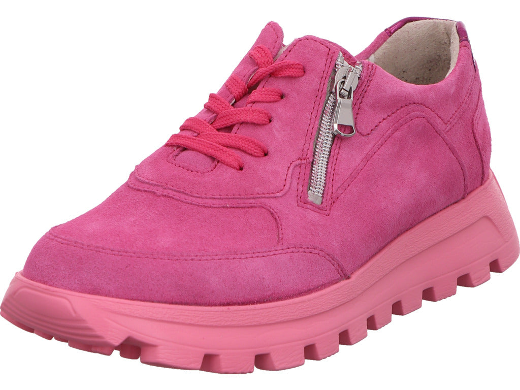 Waldläufer Damen Schnürschuh H-Ajala in pink