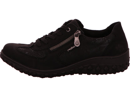 Rieker Damen Sneaker  in schwarz
