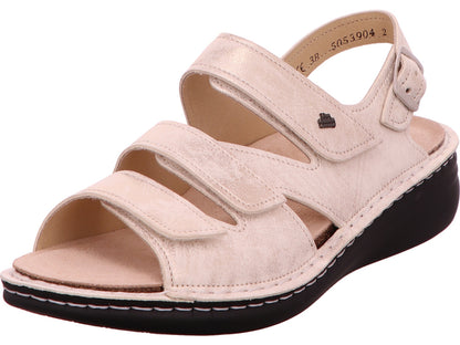 Finn Comfort Damen Sandalette Praia in beige