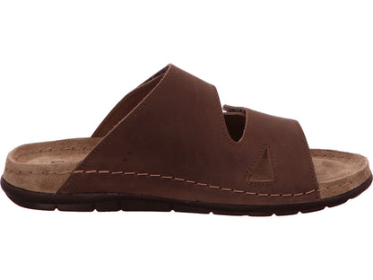 Rohde Herren Pantolette Foggia-H in dunkelbraun