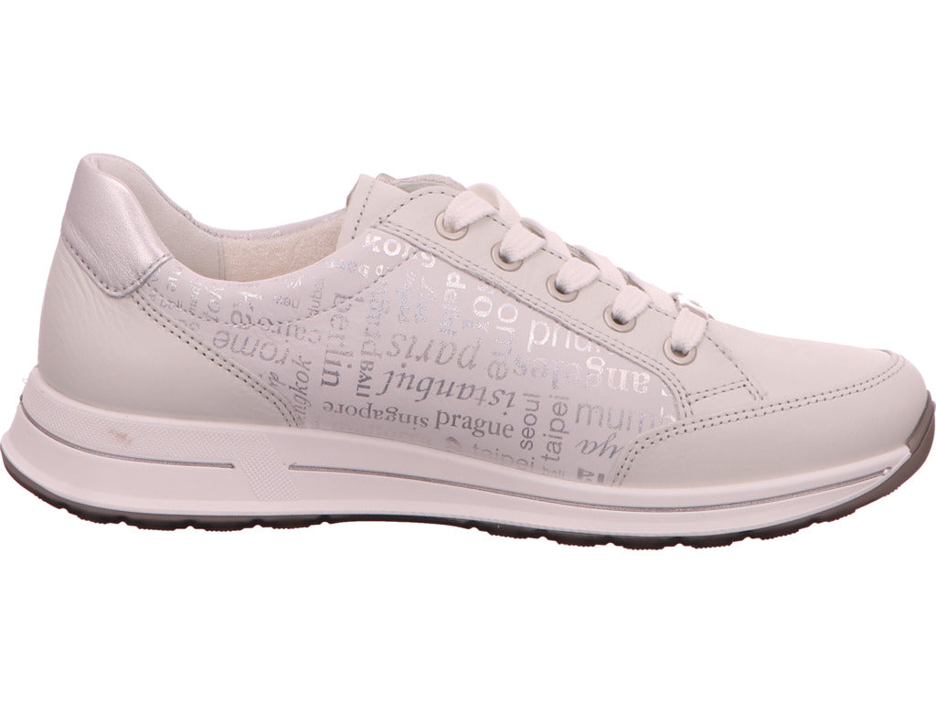 Ara Damen Schnürschuh Osaka 2.0 in grau-bunt-kombiniert