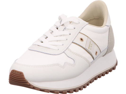 Blauer Shoes damessneakers Millen 03 in wit-multicolor combinatie