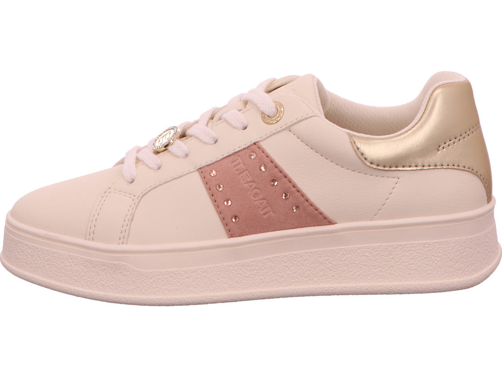 Bagatt Damen Sneaker  in beige-bunt-kombiniert