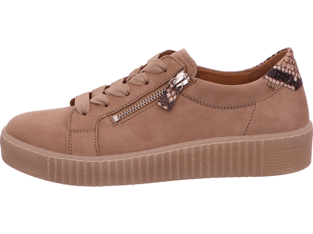 Gabor Damen Sneaker  in beige-bunt-kombiniert