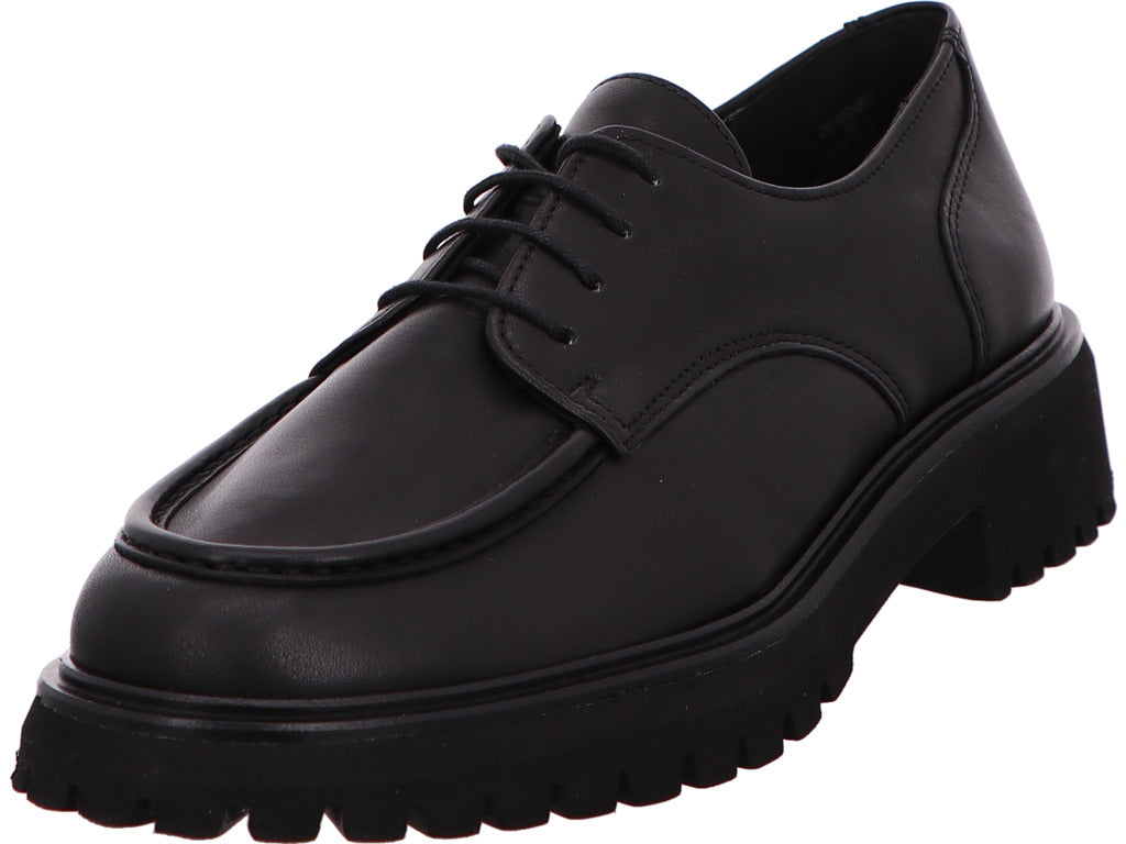 Paul Green Damen Schnürschuh  in schwarz