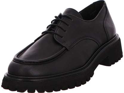 Paul Green Damen Schnürschuh  in schwarz