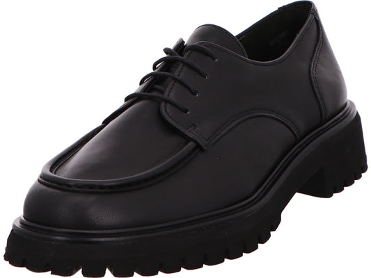 Paul Green Damen Schnürschuh  in schwarz