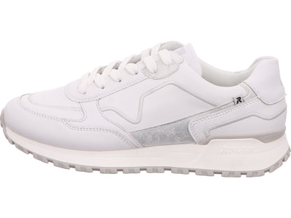 Rieker Damen Sneaker Revolution in weiß-kombiniert