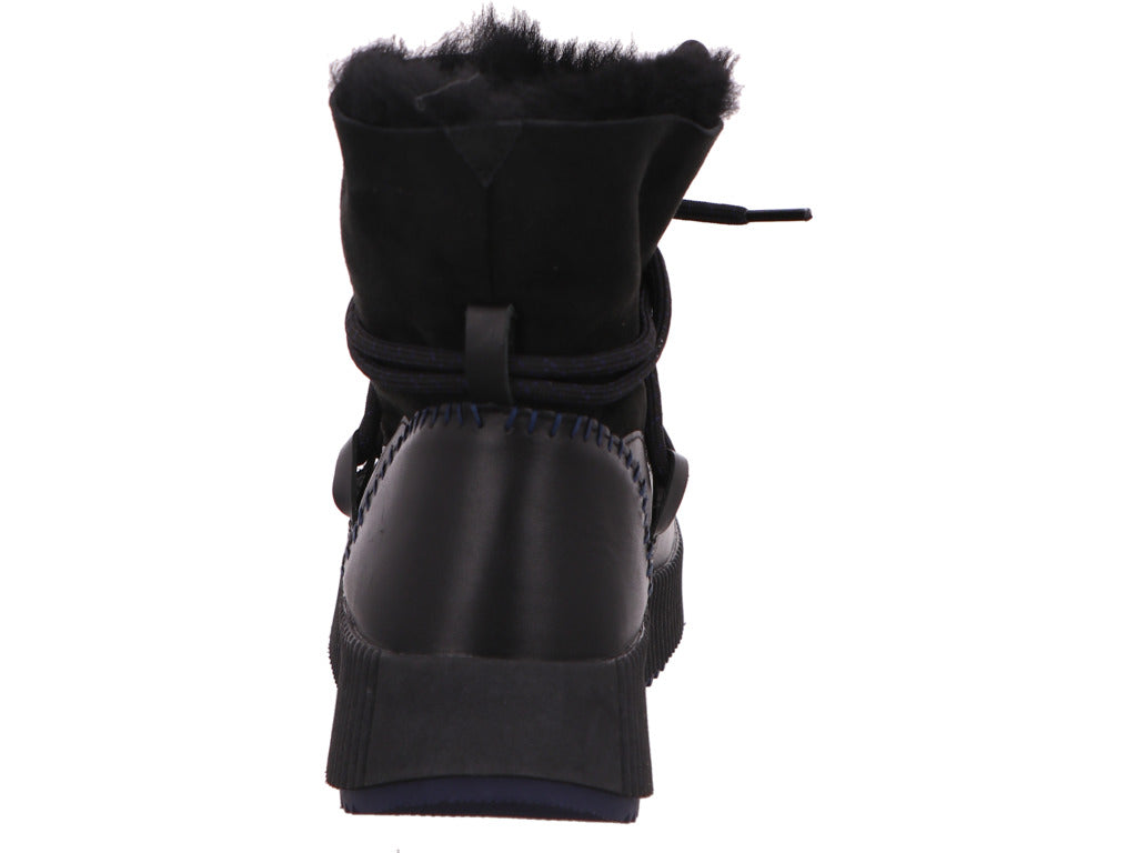Palpa Damen Stiefel  in schwarz-bunt-kombiniert