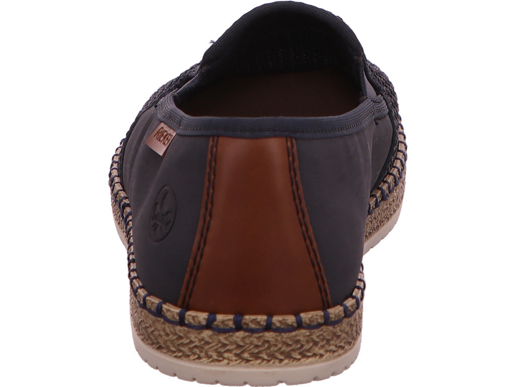 Rieker Herren Slipper  in dunkelblau