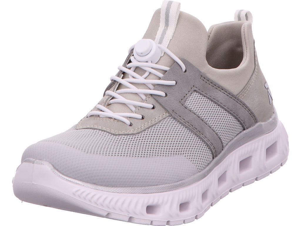 Rieker Damen Sneaker  in grau-kombiniert
