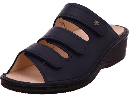 Finn Comfort Damen Pantolette Pisa in dunkelblau
