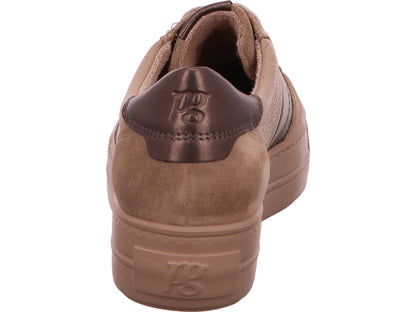 Paul Green Damen Sneaker  in beige-bunt-kombiniert