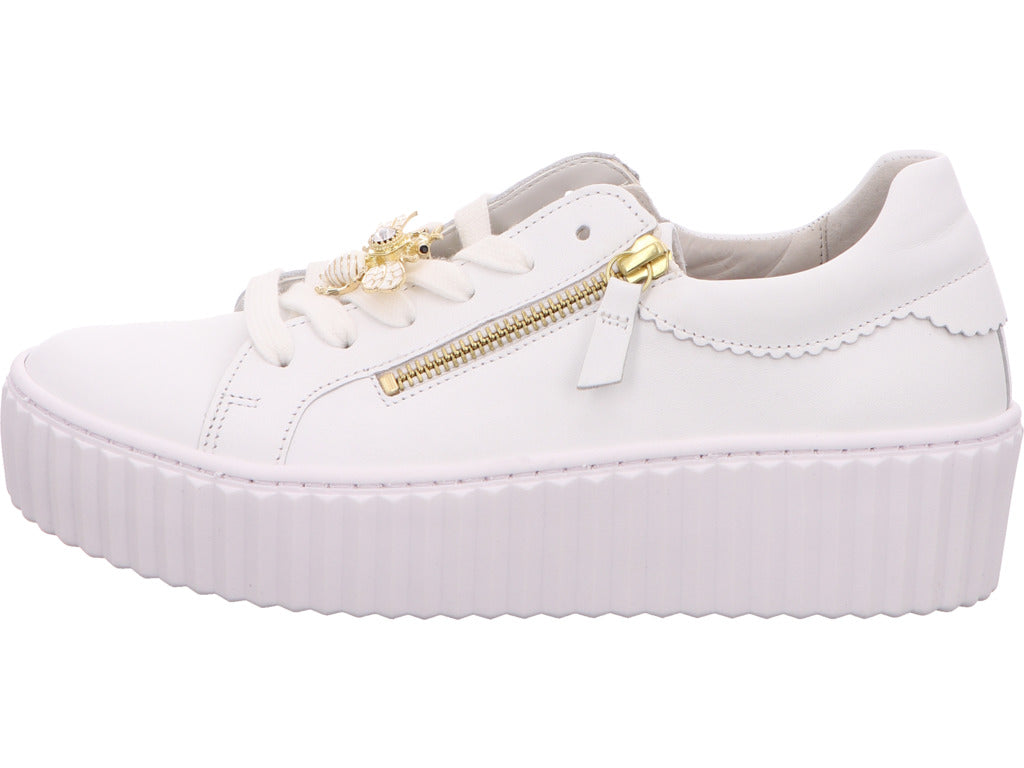 Gabor Damen Sneaker  in weiß-bunt-kombiniert