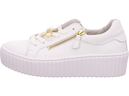 Gabor Damen Sneaker  in weiß-bunt-kombiniert