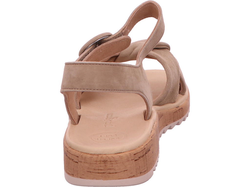 Paul Green Damen Sandalette  in hellbeige