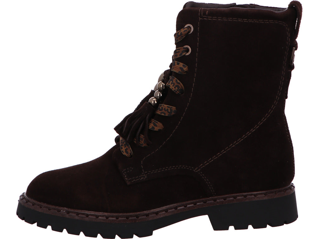 Tamaris Damen Stiefel  in dunkelbraun