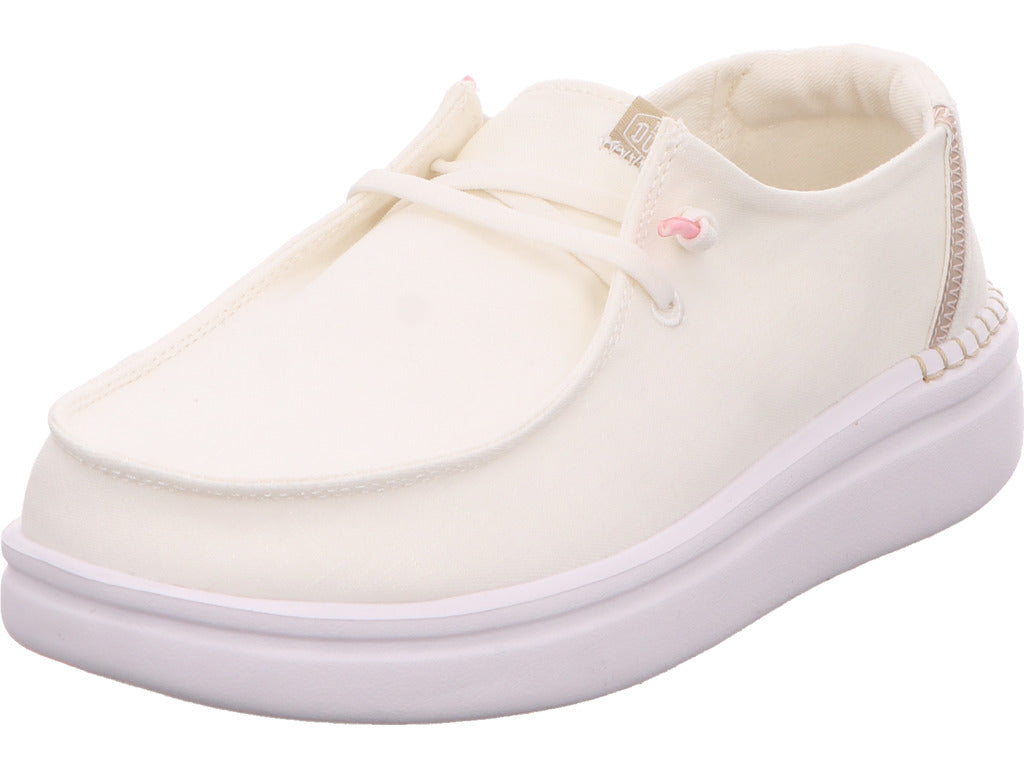 Hey Dude Damen Slipper Wendy Rise in weiß