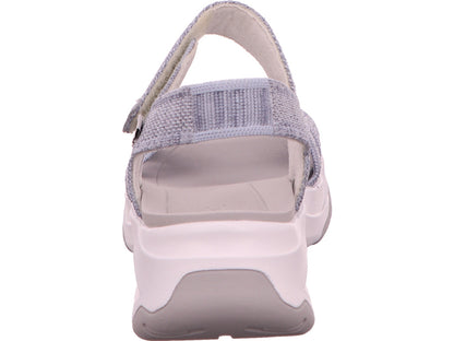 Rieker Damen Sandalette  in blau-kombiniert