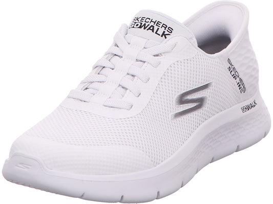 Skechers Herren Slipper Go Walk Flex - Hands Up in weiß