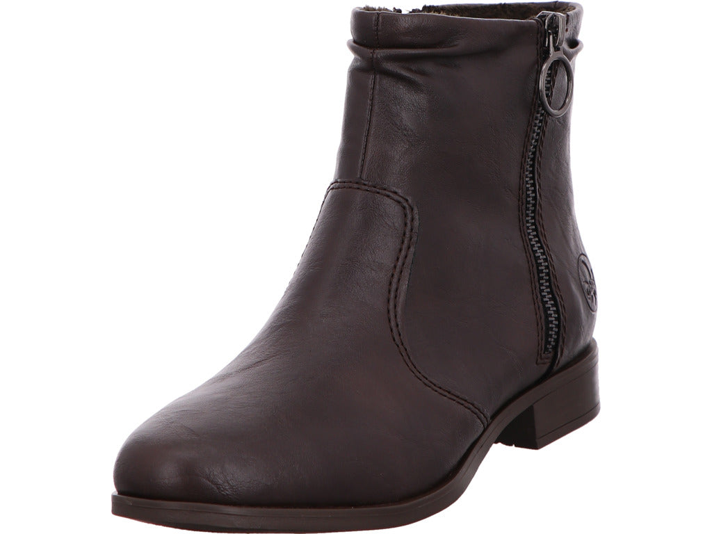 Rieker Damen Stiefel  in dunkelbraun