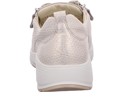 Waldläufer Damen Schnürschuh K-Kalea in grau-bunt-kombiniert