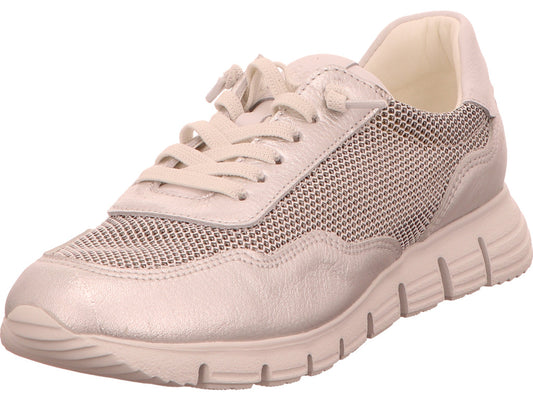 Sioux Damen Sneaker Mokrunner-D-017 in silber-kombiniert