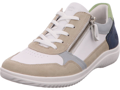 Remonte Damen Sneaker  in weiß-bunt-kombiniert