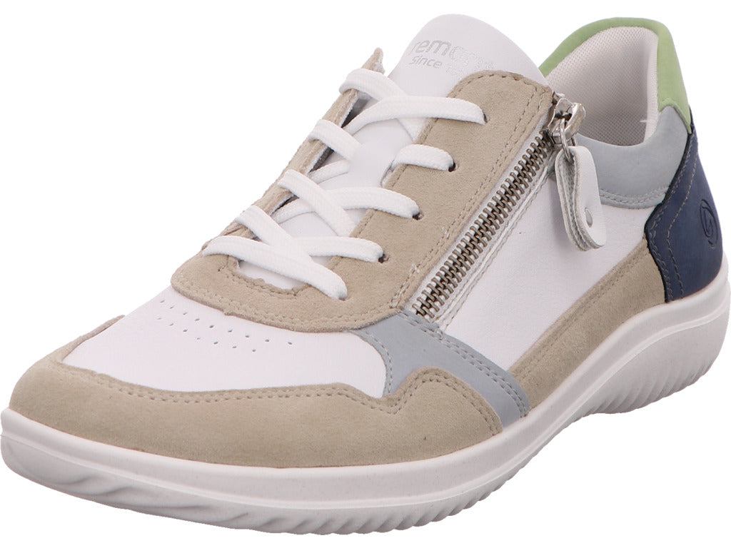 Remonte Damen Sneaker  in weiß-bunt-kombiniert
