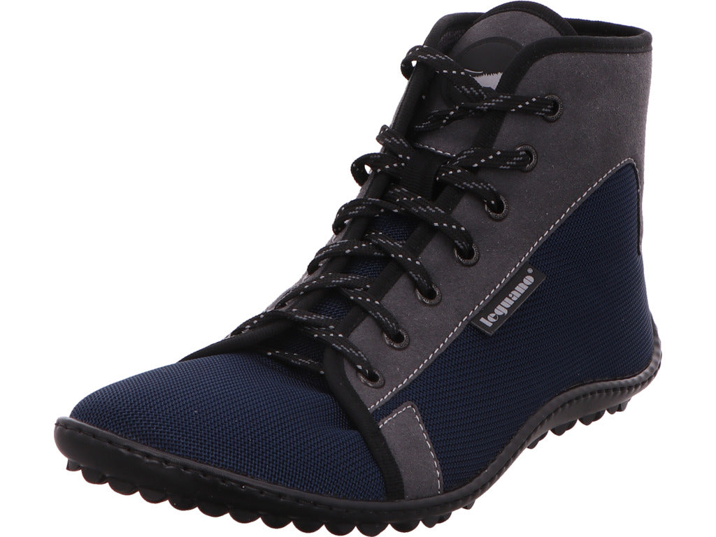 Leguano Herren Stiefel  in grau-bunt-kombiniert