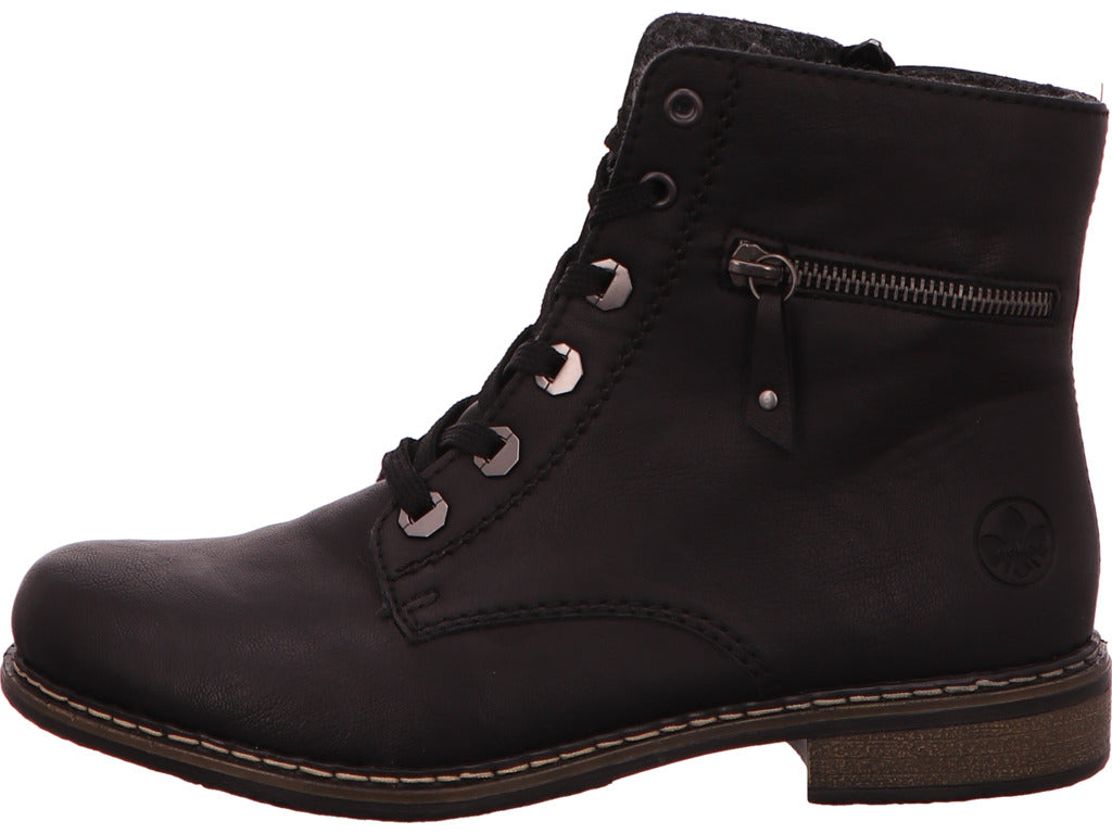 Rieker Damen Stiefel  in schwarz