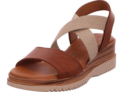 Cosmos-Cordes GmbH Damen Sandalette  in hellbraun