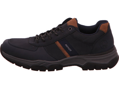 Rieker Herren Sneaker  in blau-bunt-kombiniert