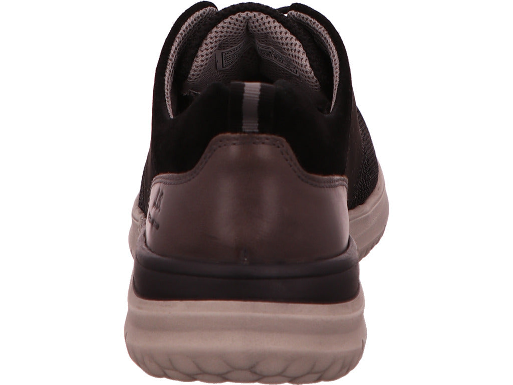 Josef Seibel Herren Halbschuh Wales 03 in schwarz