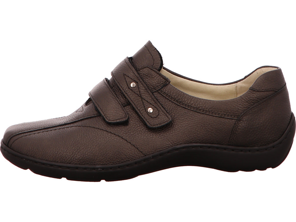 Waldläufer Damen Slipper  in dunkelgrau