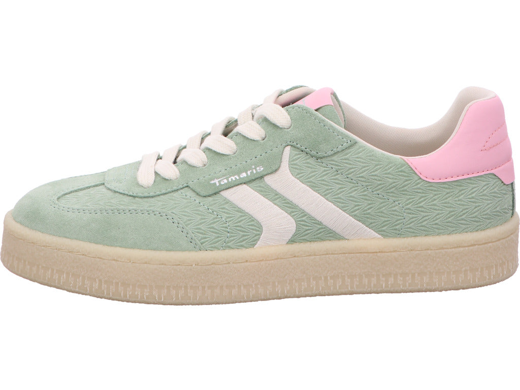 Tamaris Damen Sneaker  in grün-bunt-kombiniert