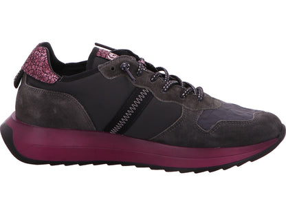 Cetti damessneakers C848 Sra in grijs-multicolor combinatie