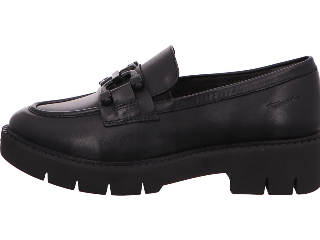 Tamaris Comfort Damen Slipper  in schwarz