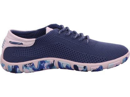 TBS Damen Sneaker Jazaria in blau-bunt-kombiniert