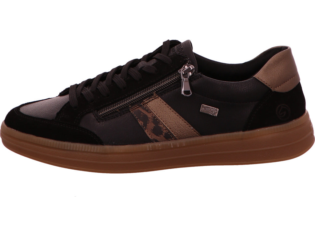 Remonte Damen Sneaker  in schwarz-bunt-kombiniert