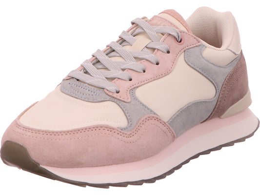 HOFF Saint Louis damessneakers in een beige-multicolor combinatie