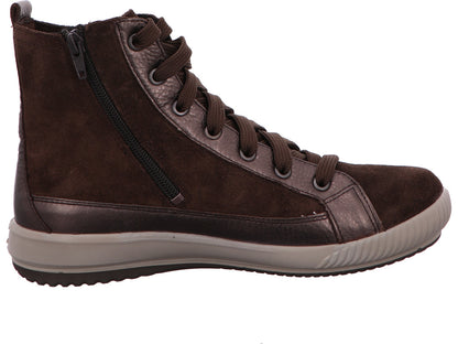Legero dameslaarzen Tanaro 5.0 in bruin-combinatie